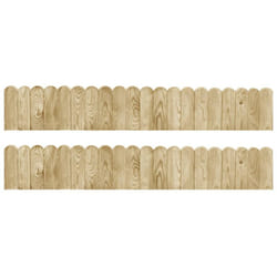 Rotoli di Bordura in Legno di Pino chiaro flessibile bordura vari pezzi modelli : 2 pz