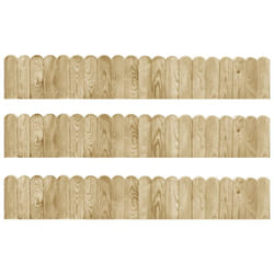 Vidaxl - Rotoli di Bordura 3 pz 120 cm in Legno di Pino Impregnato 81860