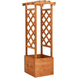 Vidaxl - Fioriera a Traliccio con Arco 49x39x130 cm in Legno di Abete 3106