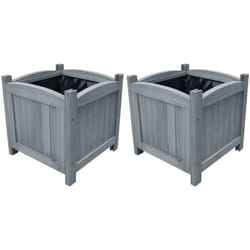 Vidaxl - Letti Rialzati da Giardino 2 pz 30x30x30 cm in Legno di Abete
