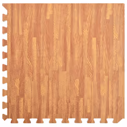 Tappetino a Incastro 24 pz Venature Legno 8,64 ㎡ Schiuma EVAcod mxl 127346 - Vista aggiuntiva 2