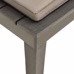 VidaXL 3054426 sedia da esterno Terrazzo Seduta imbottita Plastica Marrone - Vista aggiuntiva 7