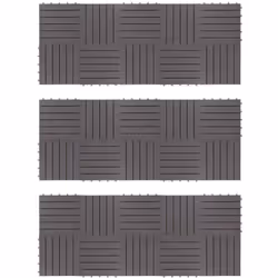 Questo set di 30 listelli in legno massello è perfetto per abbellire superfici o sentieri nel giardino, sul terrazzo o balcon ...