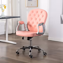 La nostra sedia da ufficio regolabile, dal design elegante e moderno, è un pratico complemento per il soggiorno, lo studio o  ...