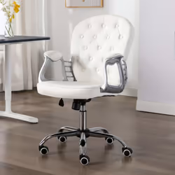 La nostra sedia da ufficio regolabile, dal design elegante e moderno, è un pratico complemento per il soggiorno, lo studio o  ...