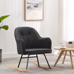 La nostra sedia a dondolo, dal design moderno, dona un'atmosfera familiare e comfort al vostro spazio vitale. Il dondolo è ri ...