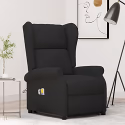 VidaXL 289742 sedia massaggiante elettrica Nero