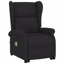 VidaXL 289742 sedia massaggiante elettrica Nero