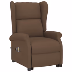 VidaXL 289744 sedia massaggiante elettrica Marrone