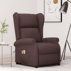 VidaXL 289745 sedia massaggiante elettrica Marrone