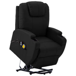 VidaXL 289757 sedia massaggiante elettrica Nero