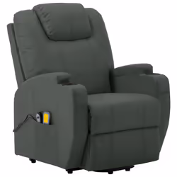 VidaXL 289760 sedia massaggiante elettrica Antracite - Vista aggiuntiva 2