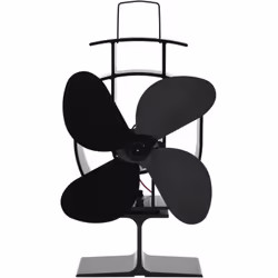 Questo ventilatore per la stufa è il modo più silenzioso per riscaldare un ambiente. Aiuta a far circolare il calore da una s ...
