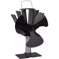 Questo ventilatore per la stufa è il modo più silenzioso per riscaldare un ambiente. Aiuta a far circolare il calore da una s ...