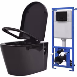 Questo WC sospeso dal design unico, consegnato con la cassetta da incasso, sarà un'ottima scelta per ogni bagno. La toilette  ...