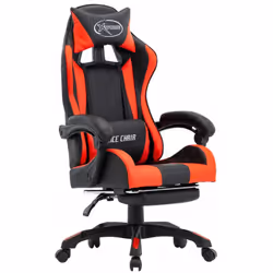 La nostra sedia da gaming distintiva e di lusso è rivestita in similpelle facile da pulire, fornendo un luogo estremamente co ...