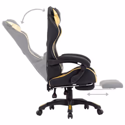 VidaXL 287988 sedia da ufficio e computer - Vista aggiuntiva 4