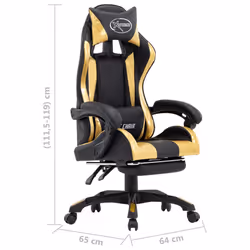 VidaXL 287988 sedia da ufficio e computer - Vista aggiuntiva 8