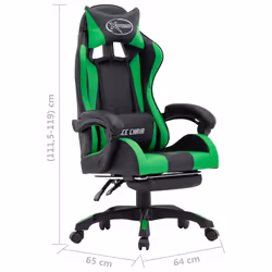VidaXL 287989 sedia da ufficio e computer - Vista aggiuntiva 8