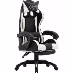 La nostra sedia da gaming distintiva e di lusso è rivestita in similpelle facile da pulire, fornendo un luogo estremamente co ...