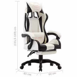 VidaXL 287995 sedia da ufficio e computer - Vista aggiuntiva 8