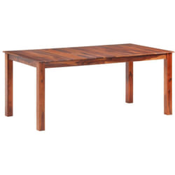 Vidaxl - Tavolo da Pranzo 180x90x76 cm in Legno Massello