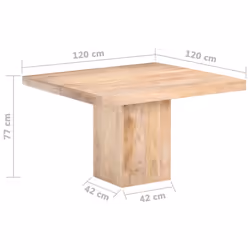 VidaXL 288117 tavolo da cucina e sala da pranzo - Vista aggiuntiva 6