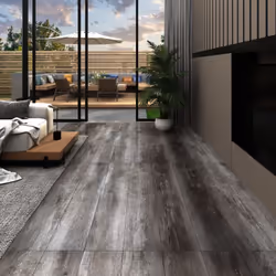 Colore: Legno a strisce Materiale: PVC Dimensioni (ciascun listone): 91,45 x 15,24 cm (L x P) Superficie totale: 5,02 m² Spes ...