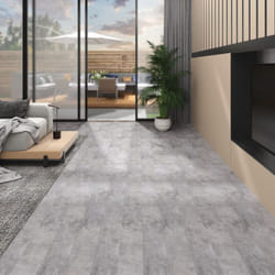Vidaxl - Listoni Pavimenti Non Autoadesivi 5,26m² 2mm Cemento Marrone 28330