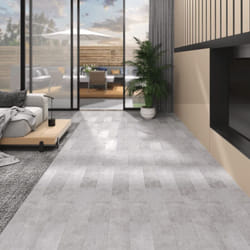 Vidaxl - Listoni Pavimento pvc 5,02 m² 2 mm Autoadesivi Grigio Terra 61555