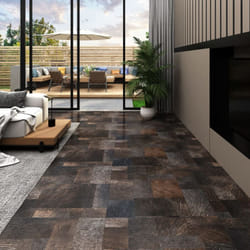 Vidaxl - Listoni Pavimento pvc Autoadesivi 5,11 m² Antiscivolo vari colori colore : Legno marrone