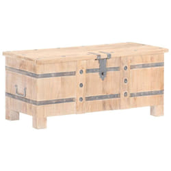 Vidaxl - Baule 90x40x40 cm in Legno Massello di Acacia