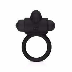 Easytoys - Anello fallico vibrante con stimolatore coniglietto 1 St