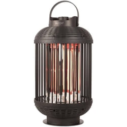 Sunred - Lampada Riscaldante da Tavolo Indox 1200 w Alogeno Nero