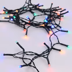 La Ghirlanda LED Solare per Esterni RGB Kentia 50LEDS 7m, è perfetta per decorare qualsiasi evento. Incorpora un totale di 50 ...