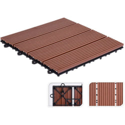 EDM - Kit 6 piastrelle in pvc 30x30cm per terrazzo