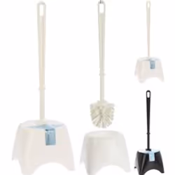Carrefour Scopino E Supporto, Scopino da bagno e supporto, Colori assortiti, Polipropilene (PP), Polipropilene, 330 mm, 105 g