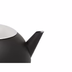 Bredemeijer Bella Ronde Teiera singola 1200 ml Nero, Cromo - Vista aggiuntiva 5