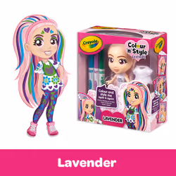 Crayola Colour'n'Style Friends Lavender