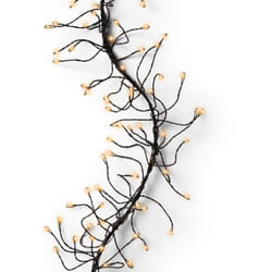 Kaemingk - Catena luminosa a led con 8 funzioni, effetto 'Twinkle' da 300 cm, bianco caldo