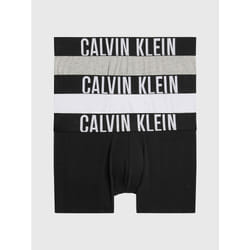 Calvin Klein 000NB3608A-MPI-S Pantaloncino Boxer Nero, Grigio, Bianco