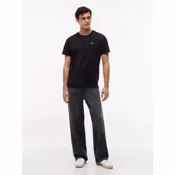 Tommy Hilfiger DM0DM09598BDS Maglietta Girocollo Cotone - Vista aggiuntiva 3