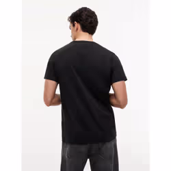 Tommy Hilfiger DM0DM09598BDS Maglietta Girocollo Cotone - Vista aggiuntiva 4