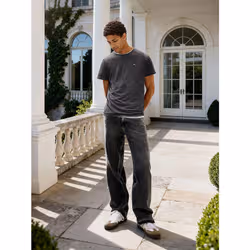 Tommy Hilfiger DM0DM09586BDS Maglietta Girocollo Cotone, Poliestere - Vista aggiuntiva 5