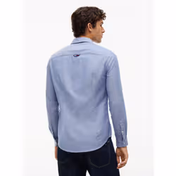 Tommy Hilfiger DM0DM09594C87 Camicia Collo botton down Cotone, Elastan - Vista aggiuntiva 5