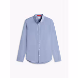 Tommy Hilfiger DM0DM09594C87 Camicia Collo botton down Cotone, Elastan - Vista aggiuntiva 8