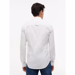 Tommy Hilfiger DM0DM09594YBR Camicia Collo botton down Cotone, Elastan - Vista aggiuntiva 5
