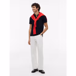 Tommy Hilfiger MW0MW17771DW5 Polo Collo Polo Cotone, Elastan - Vista aggiuntiva 2
