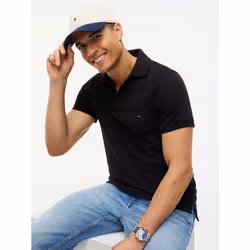 Tommy Hilfiger MW0MW17771BDS Polo Collo Polo Cotone, Elastan - Vista aggiuntiva 3