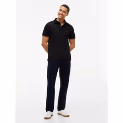Tommy Hilfiger MW0MW17770BDS Polo Collo Polo Cotone, Elastan - Vista aggiuntiva 2